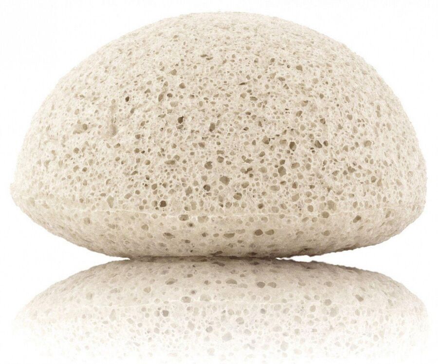 Trimay Очищающий спонж конняку - White Konjac Sponge, 1 шт