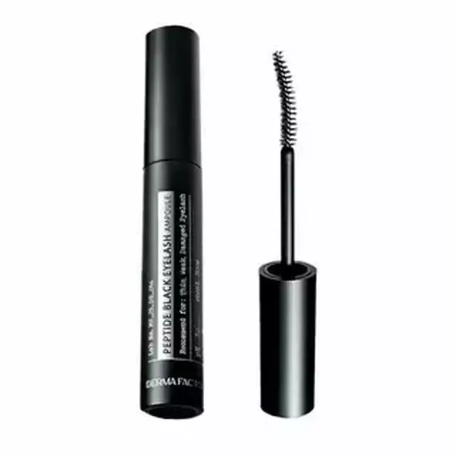 Derma Factory Ампула для роста ресниц с пептидами (чёрная) - Peptide black eyelash ampoule, 8.5мл