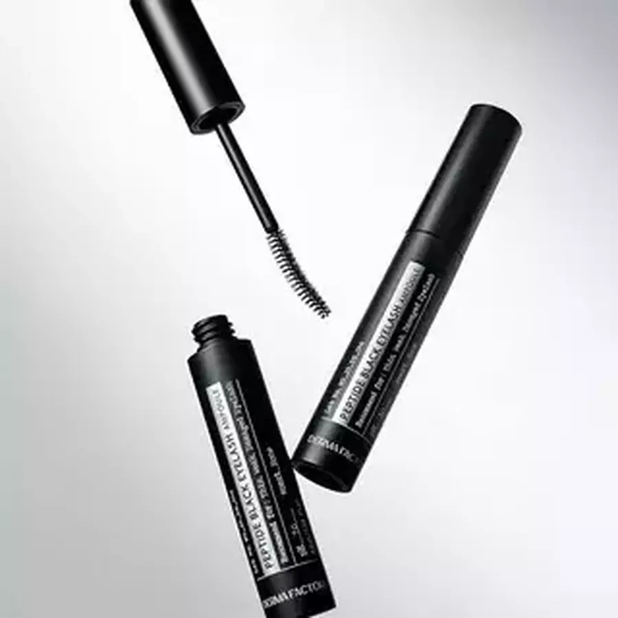 Derma Factory Ампула для роста ресниц с пептидами (чёрная) - Peptide black eyelash ampoule, 8.5мл