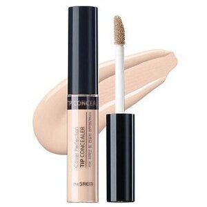The Saem Локальный консилер против несовершенств - Cover Perfection Tip Concealer #1.25 Light Beige, 6,5г.