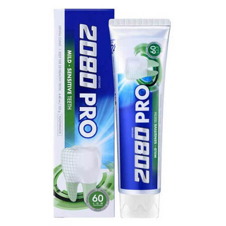 Dental Clinic 2080 Зубная паста для чувствительных зубов - PRO MILD Sensitive teeth, 125 г