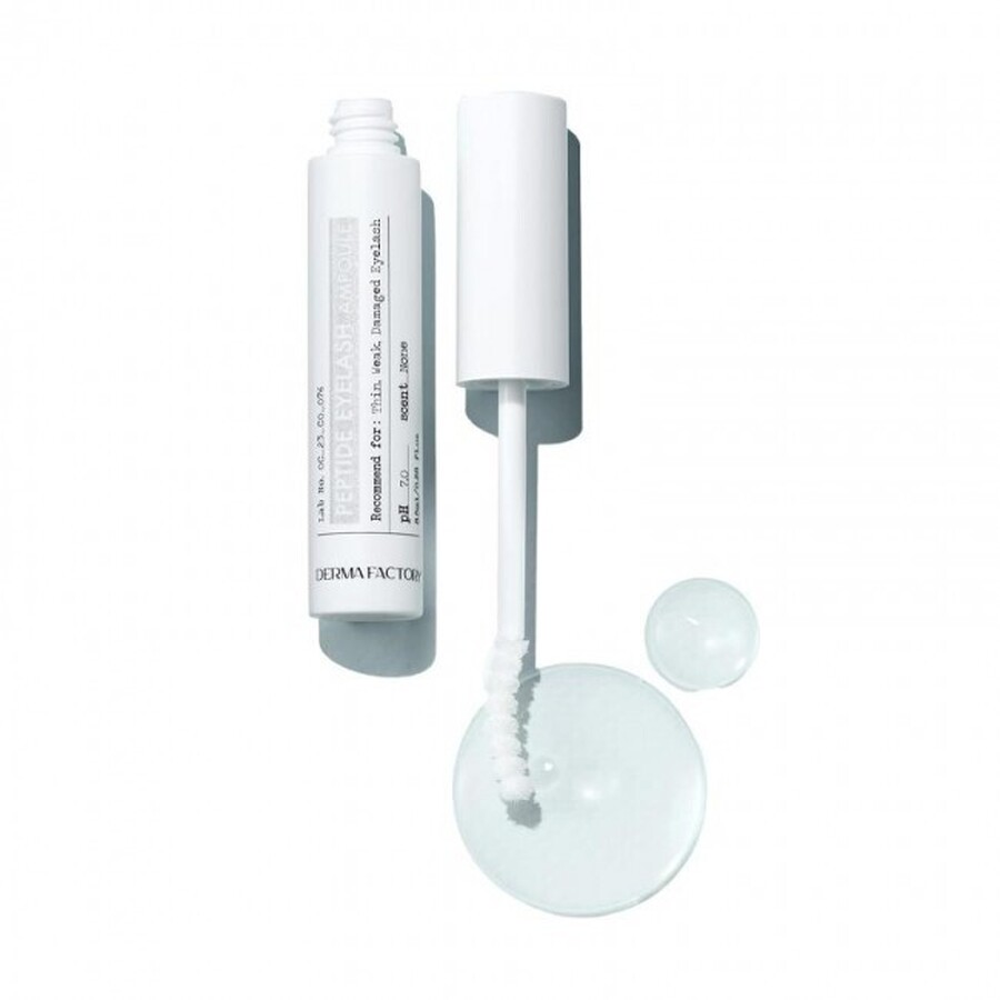 Derma Factory Сыворотка ампульная для роста ресниц с пептидами (бесцветная) - Peptide eyelash ampoule, 8.5мл