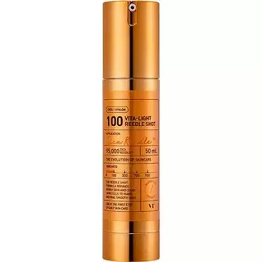 VT COSMETICS Бустер-сыворотка с микроиглами и витаминами 100 - Vita-Light Reedle Shot 100, 50мл