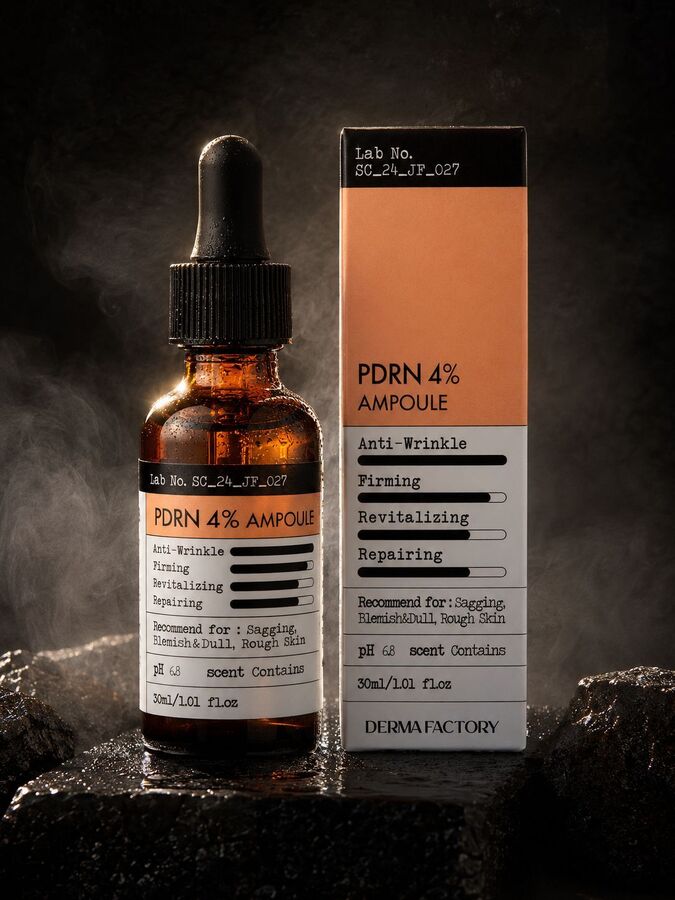Derma Factory Сыворотка ампульная для лица с PDRN 4% - PDRN 4% ampoule, 30мл