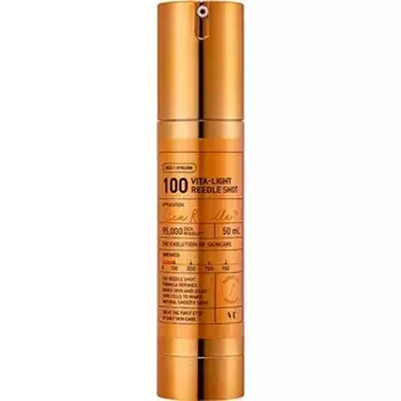 VT COSMETICS Бустер-сыворотка с микроиглами и витаминами 100 - Vita-Light Reedle Shot 100, 50мл